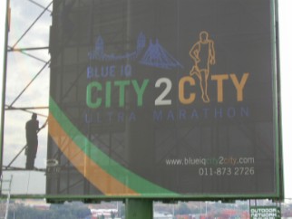 REFURHBISHMENT OF SIGN FOR OUTDOOR NETWORK JHB